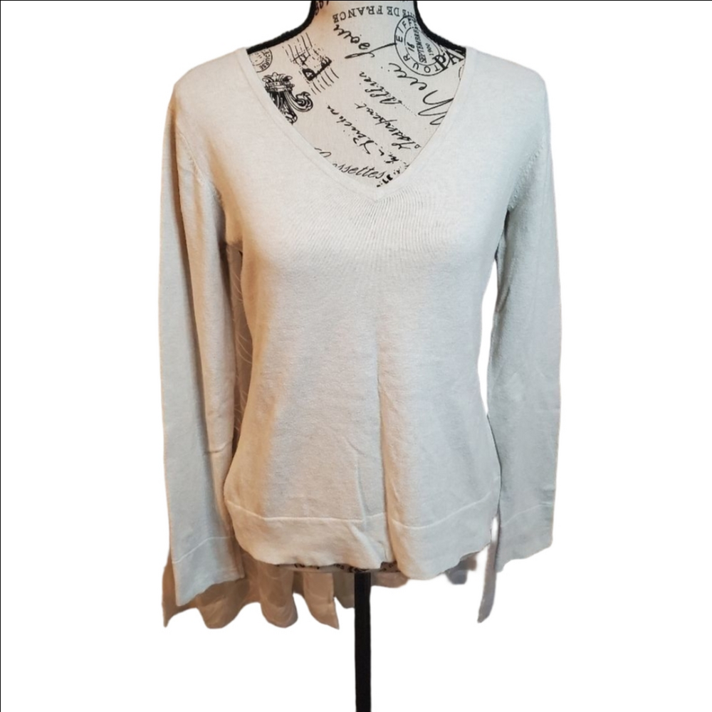 Davina Tan Jersey Top Shirt Size Medium